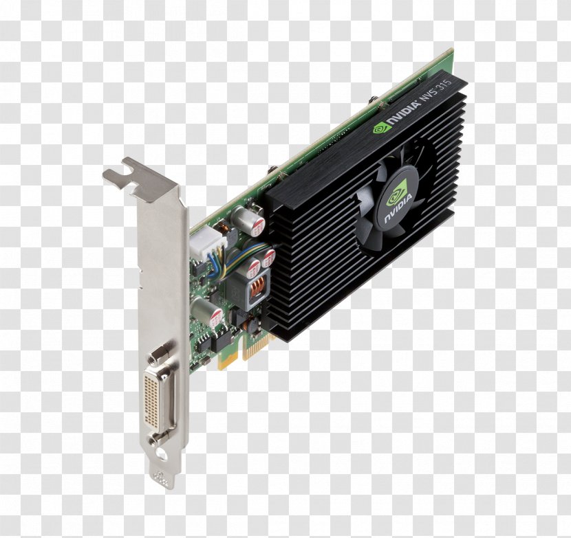 Graphics Cards & Video Adapters NVIDIA Quadro NVS 315 PNY Technologies PCI Express - Pci - Nvidia Transparent PNG