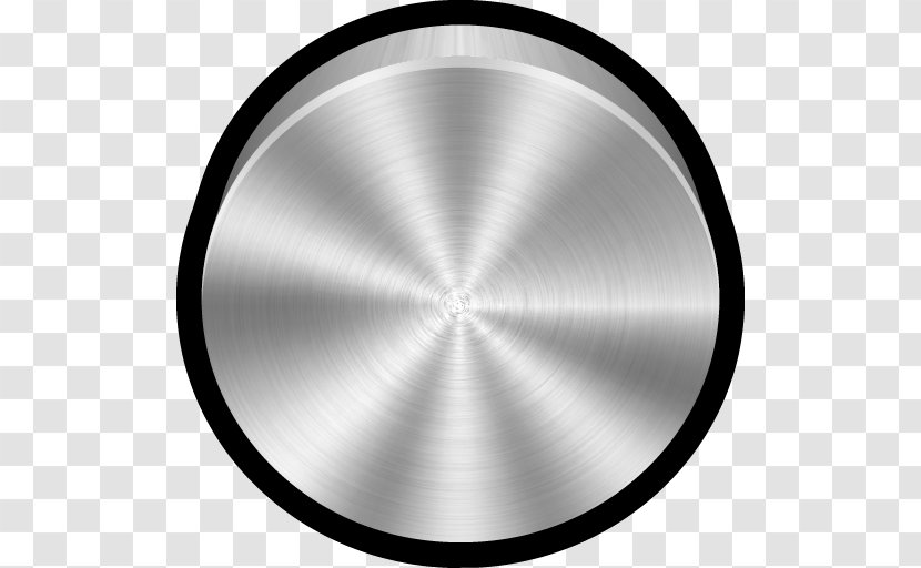Metal Button Download Symbol Transparent PNG