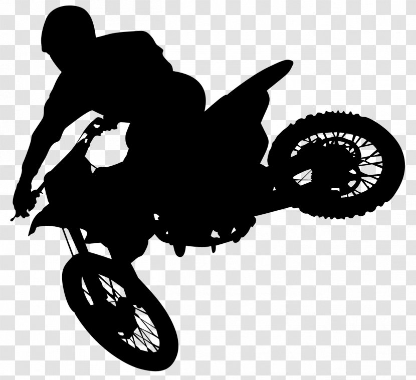 dirt bike trick silhouette