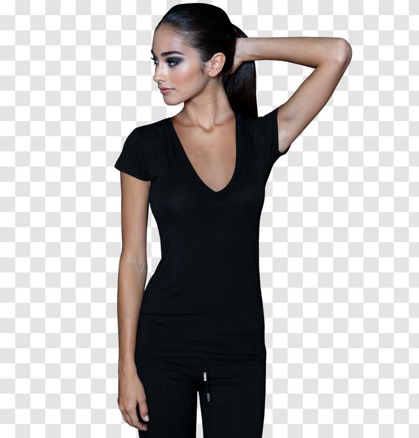 T-shirt Neckline Sleeve Clothing Hoodie - Dress Transparent PNG