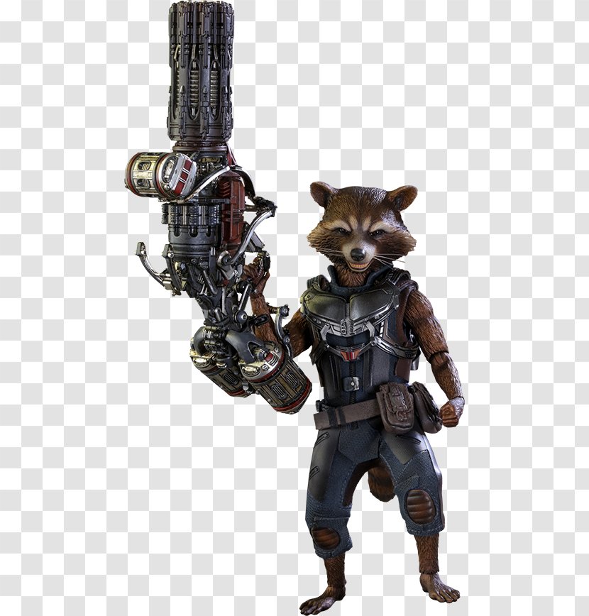Rocket Raccoon Hot Toys Limited Sideshow Collectibles 1:6 Scale Modeling Action & Toy Figures Transparent PNG