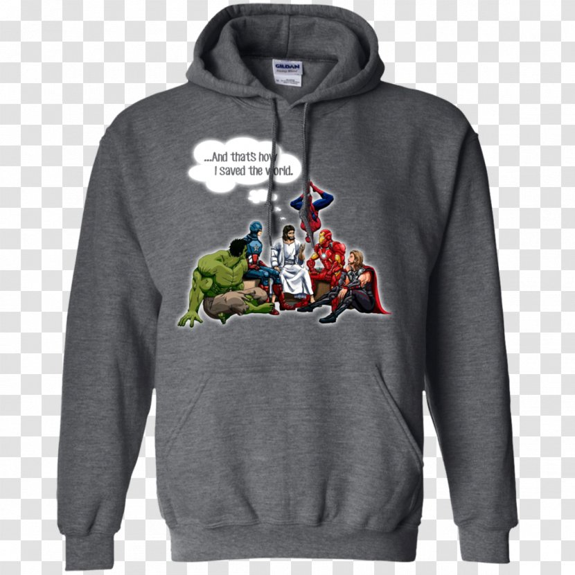 T-shirt Hoodie Gildan Activewear Sweater - Hood Transparent PNG