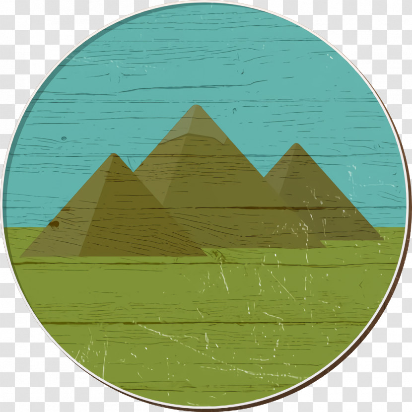 Egypt Icon Pyramids Icon World Monuments Icon Transparent PNG