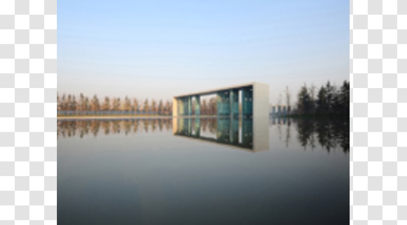 Chinese Contemporary Architecture House Property Reflection Transparent PNG