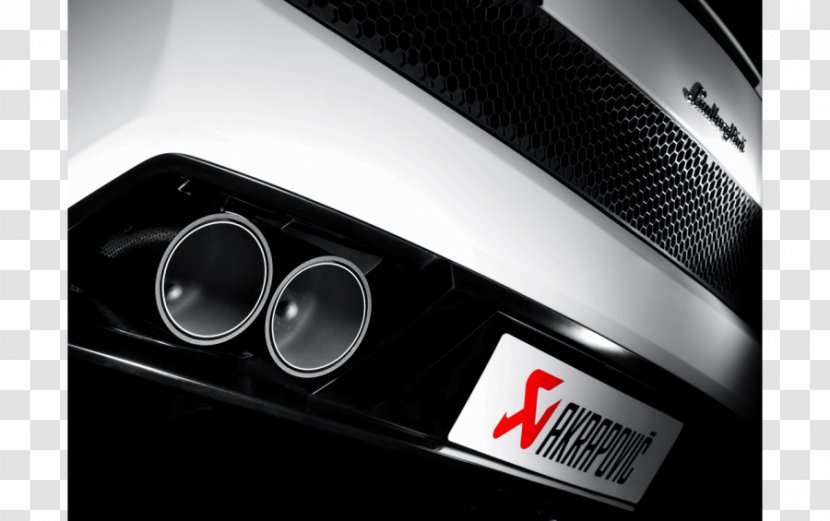 Lamborghini Gallardo Exhaust System Car Bumper Transparent PNG