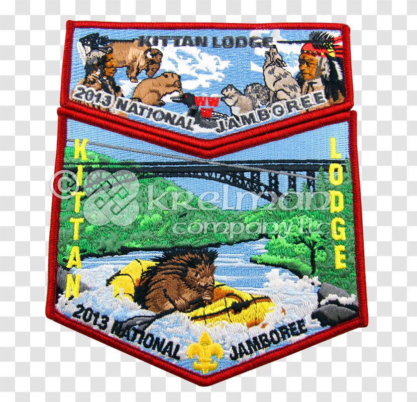 Krelman National Scout Jamboree Scouting Camping - Indian Flag Badge Transparent PNG