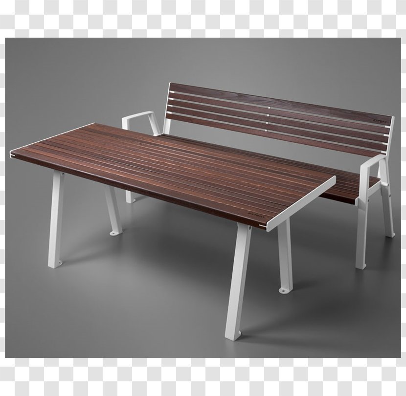 Product Design Bench Rectangle Garden Furniture - Wood - Bord Transparent PNG