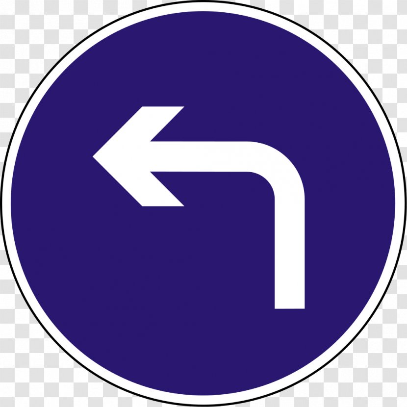 Traffic Sign Road Vehicle - Turn Right Transparent PNG