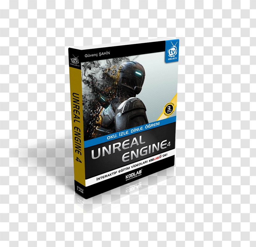 Unreal Engine 4 Tournament 3 Book KODLAB Transparent PNG