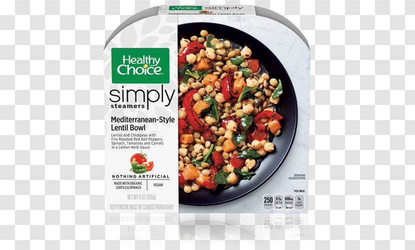 Healthy Choice Frozen Food TV Dinner Meal - Nutrition - Vegetable Transparent PNG