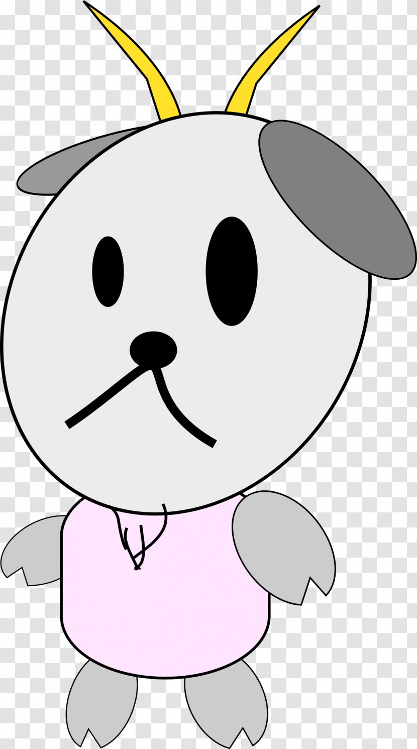 Snout Clip Art Whiskers Dog Cartoon - White Transparent PNG