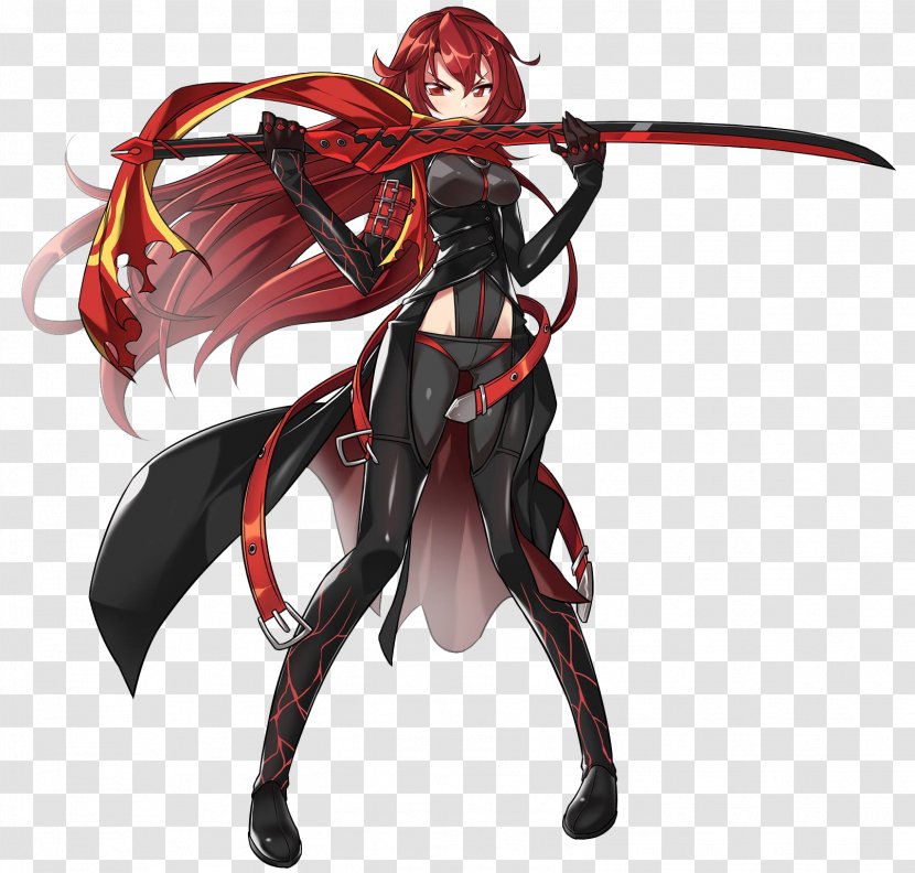 Elsword Elesis Character Game - Watercolor - Medival Knight Transparent PNG