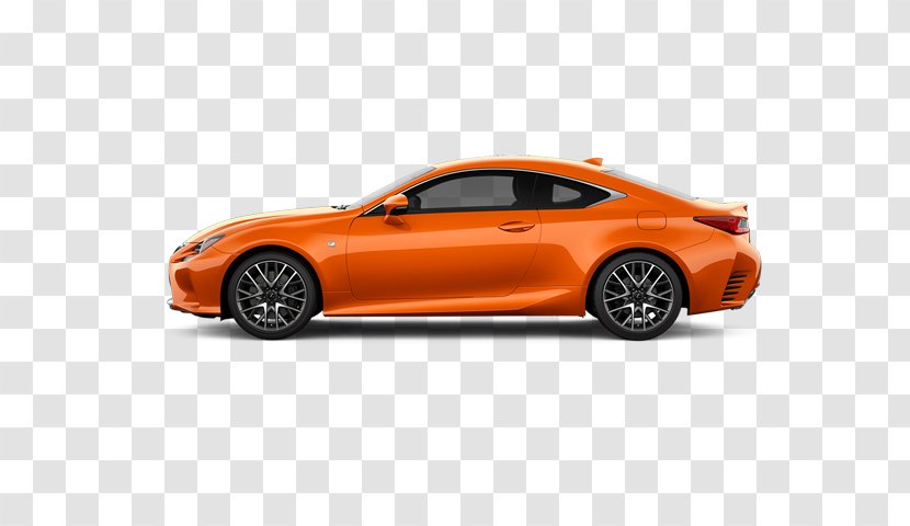 2018 Lexus RC Mid-size Car - Model Transparent PNG