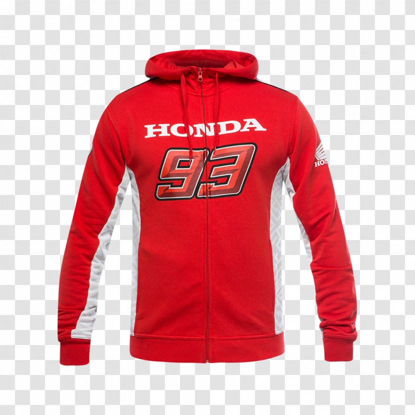 Hoodie Repsol Honda Team Motor Company MotoGP Racing Manufacturer Bluza - Motogp - T-shirt Transparent PNG