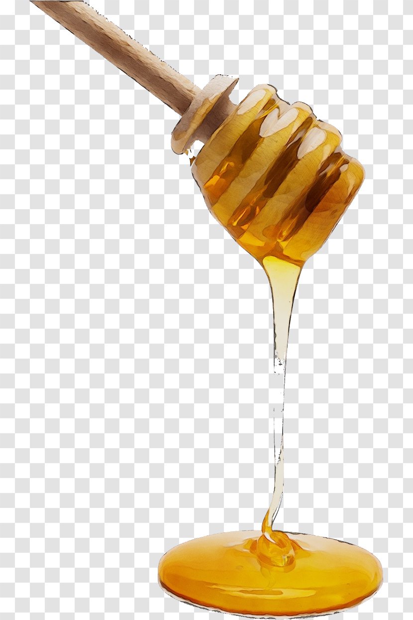 Yellow Honey Glass Cooking Oil Syrup - Liquid - Maple Transparent PNG