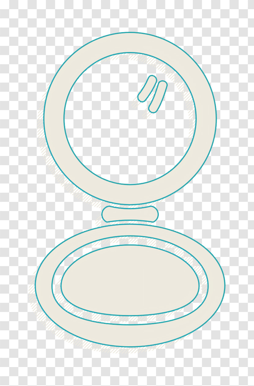 Blush Makeup Circular Opened Case Icon Tools And Utensils Icon Makeup Icon Transparent PNG