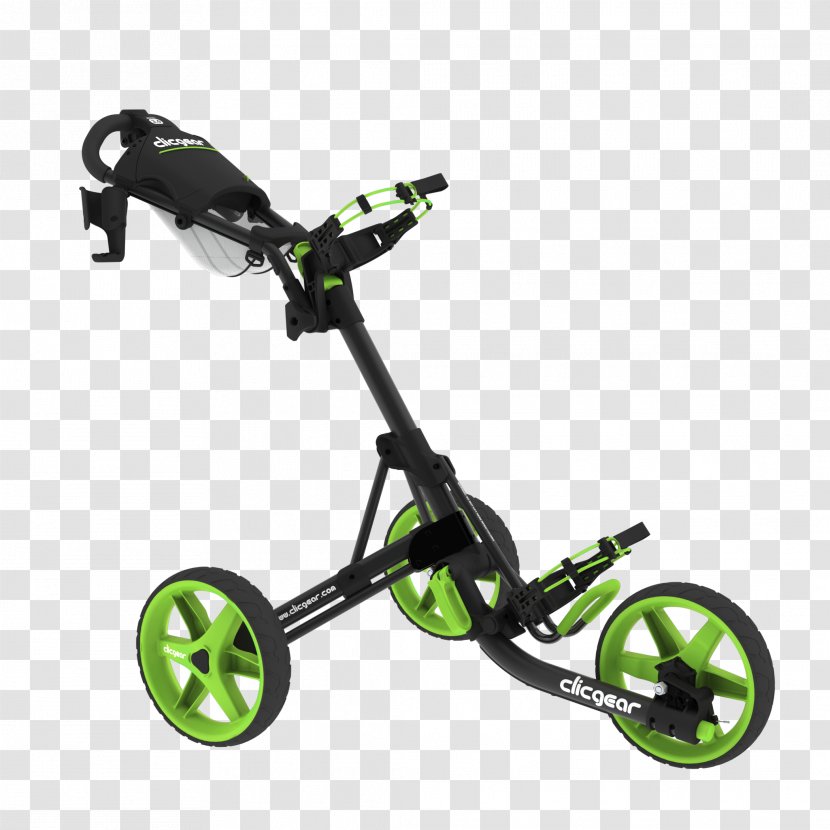 Clicgear 3.5+ 3-Wheel Trolley Cart Electric Golf Model 3.5 Push Case - Sports Equipment Transparent PNG