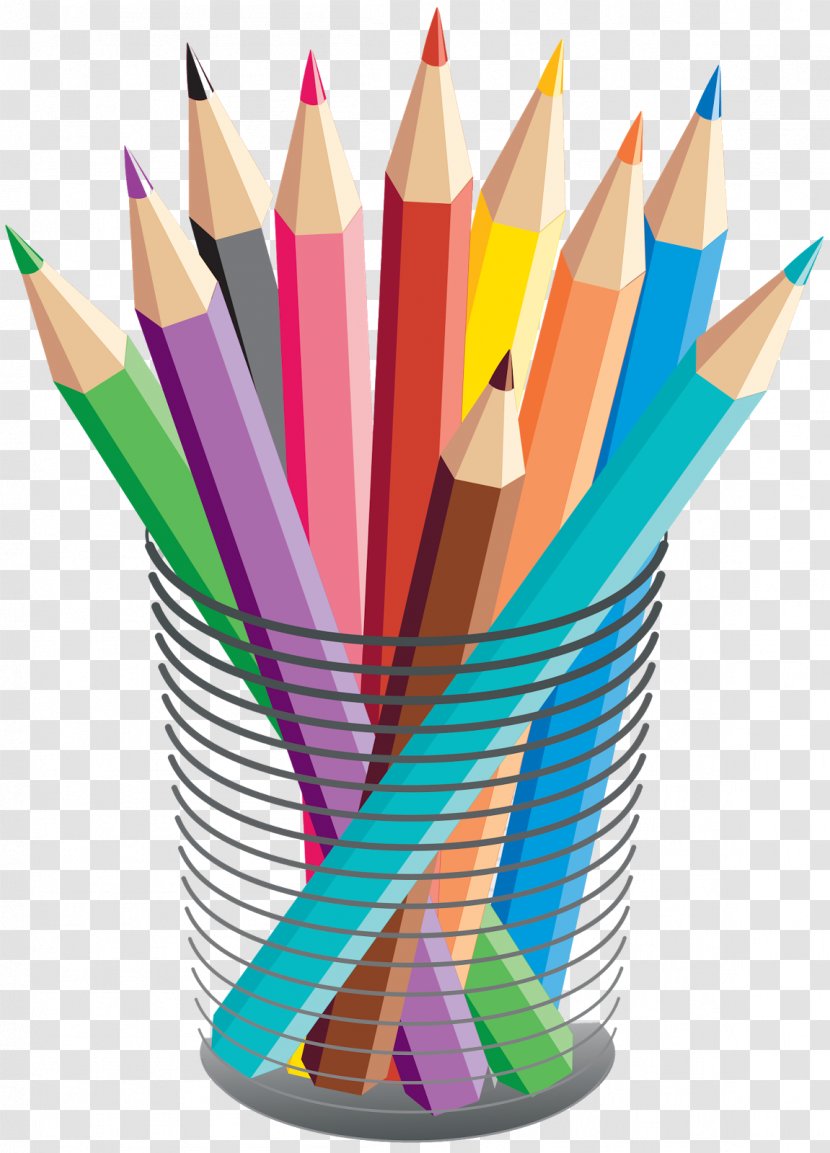 Colored Pencil Drawing Crayon - Stationary Transparent PNG