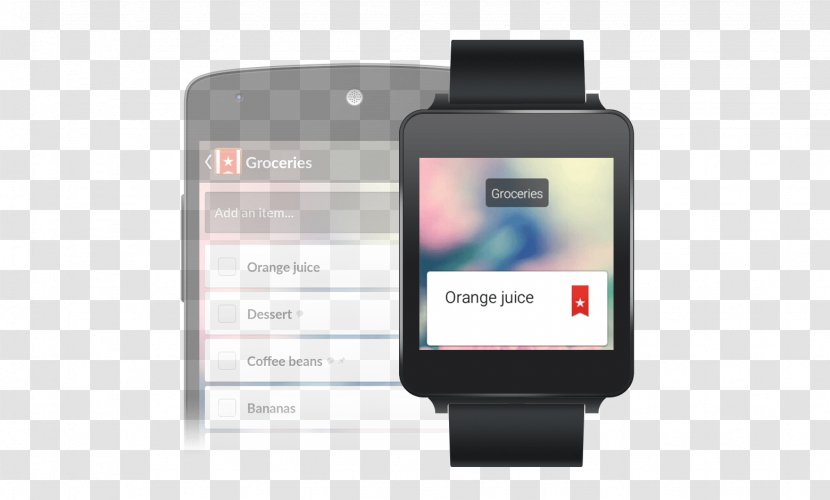 Smartphone Wunderlist Smartwatch Wear OS Mobile Phones Transparent PNG