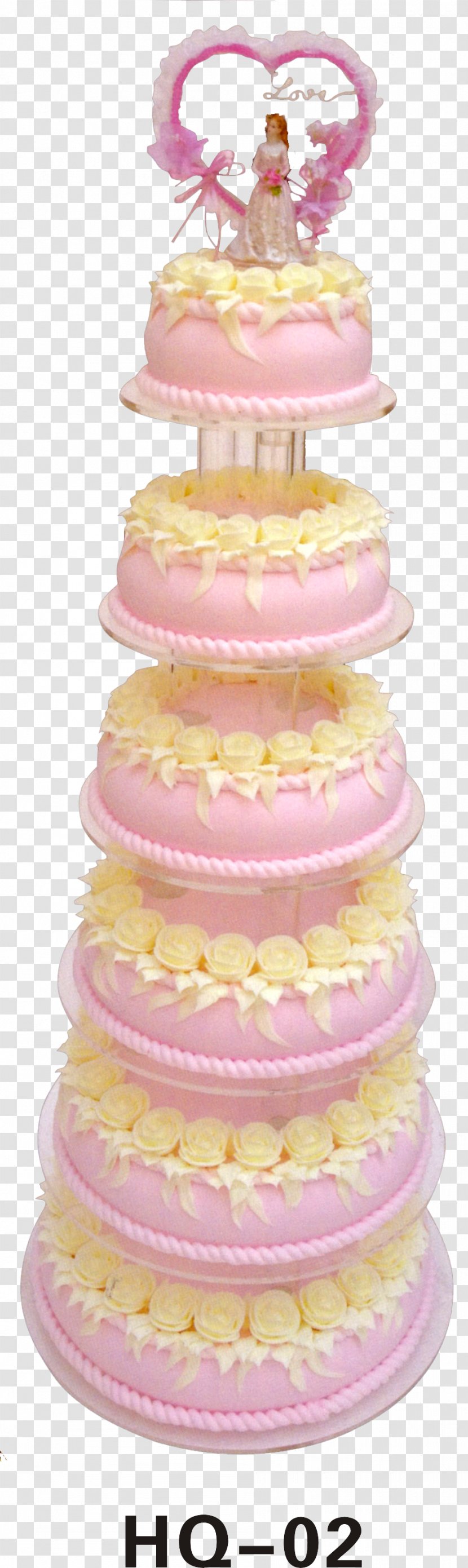 Wedding Cake Torte Layer Pastry - Sugar - Cakes Transparent PNG