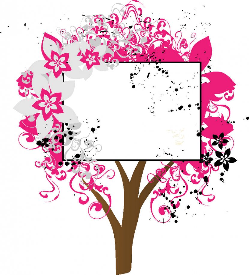Floral Design Drawing White Pink Clip Art - Flora Transparent PNG
