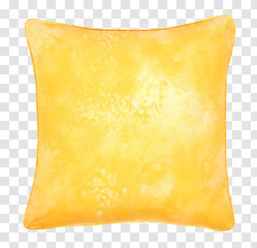 Throw Pillow Cushion Rectangle Yellow - Material Transparent PNG