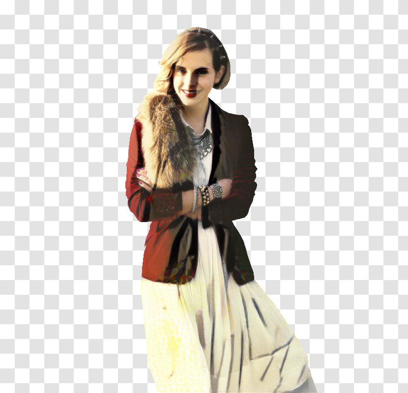 Emma Watson Portable Network Graphics Harry Potter And The Philosopher's Stone Hermione Granger Clip Art - Beige - Outerwear Transparent PNG