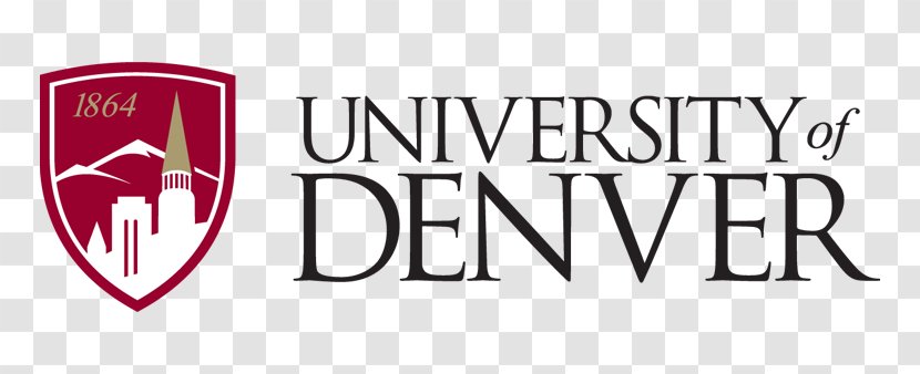 University Of Denver Pioneers Women's Basketball Logo Master Science In Project Management - Maroon Transparent PNG