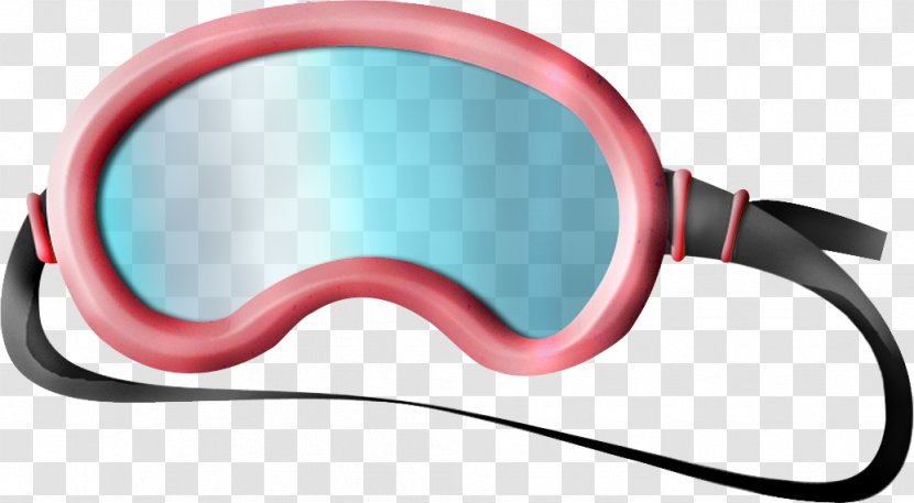Cartoon Drawing - Goggles - Glasses Transparent PNG