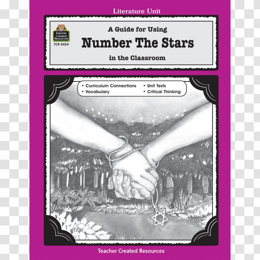 Number The Stars Charlotte's Web Book Charley Skedaddle Author - Purple Transparent PNG