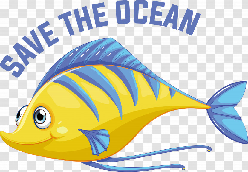 Line Fish Yellow Microsoft Azure Biology Transparent PNG