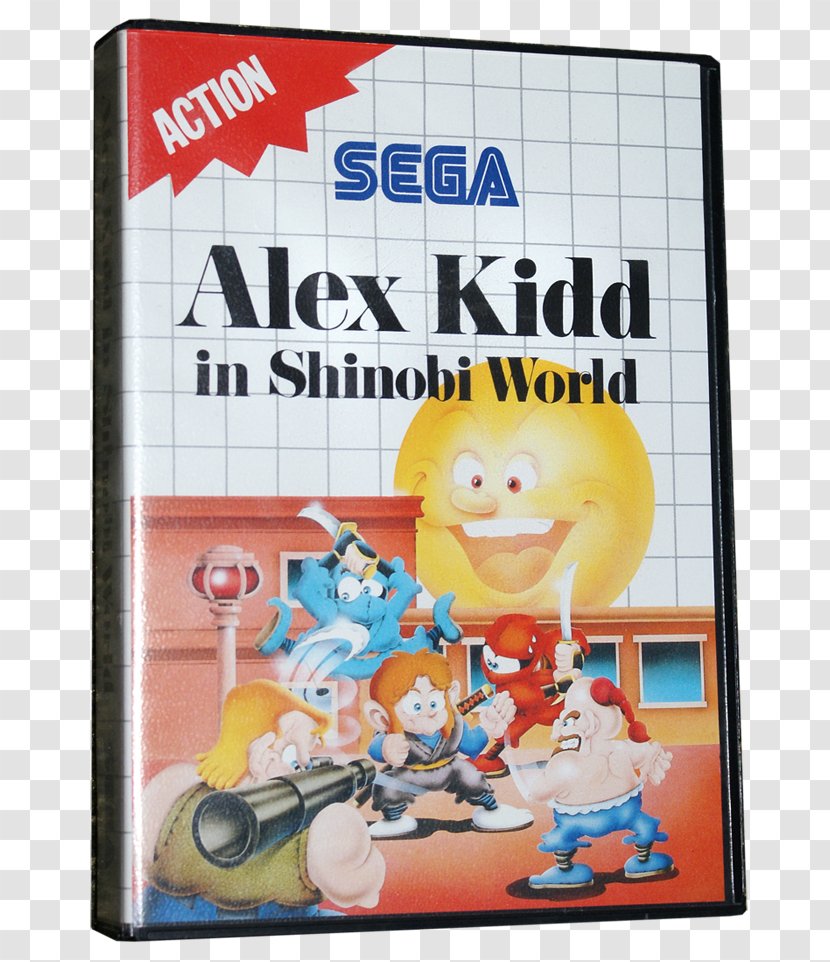 Alex Kidd In Shinobi World Miracle Kidd: High-Tech Master System - Ninja Transparent PNG