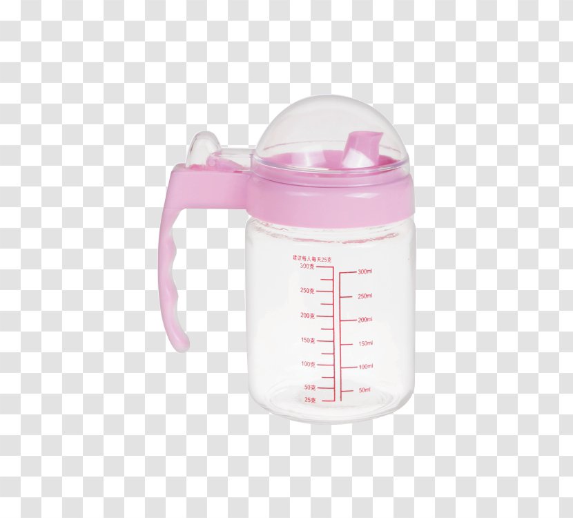 Water Bottles - Pink M - Plastic Containers Transparent PNG