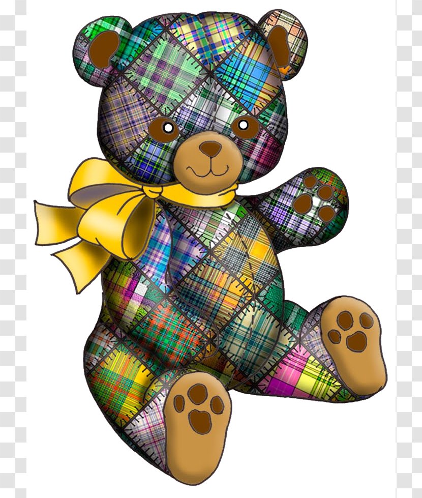 Clip Art Paper Drawing Openclipart Quilt - Tree - Teddy Transparent PNG