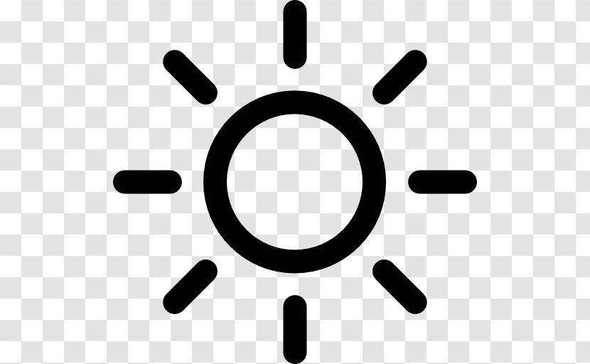 Sunpath - Symbol - Black And White Transparent PNG