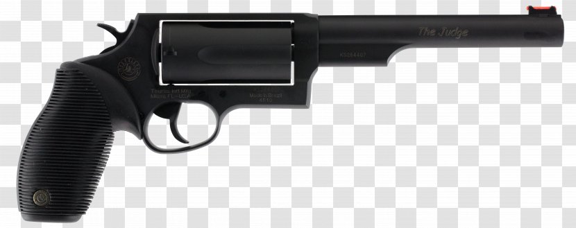 Taurus Judge .45 Colt .410 Bore Revolver - Gun Barrel Transparent PNG