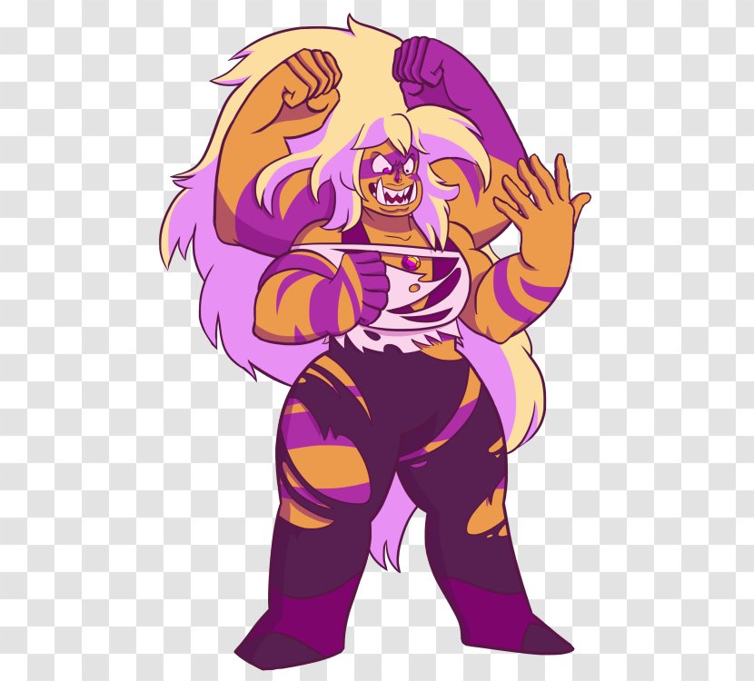 Stevonnie Amethyst Jasper Ametrine Gemstone - Mythical Creature Transparent PNG