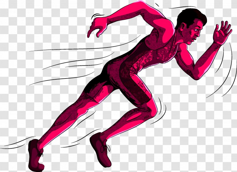 Illustration - Pink - Race Transparent PNG