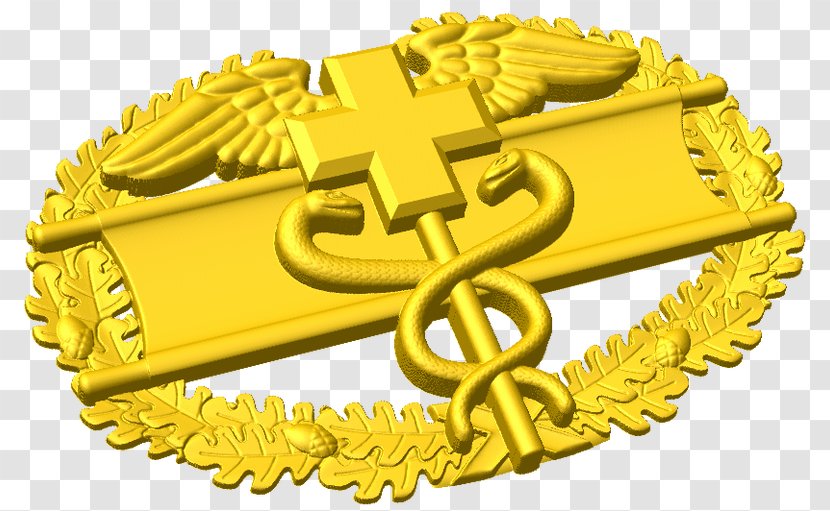 Combat Medical Badge Expert Field Infantryman - Us Military Instructor Badges Transparent PNG