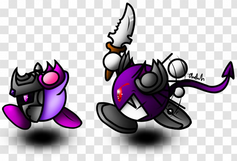 Meta Knight Kirby DeviantArt - Minecraft - Come Back Transparent PNG