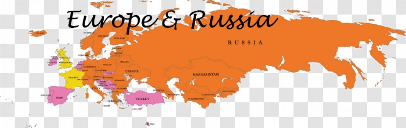 Eastern Europe European Russia World Map Transparent PNG