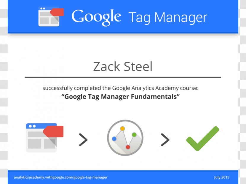 Google Tag Manager Certification Management System Analytics - Material Transparent PNG