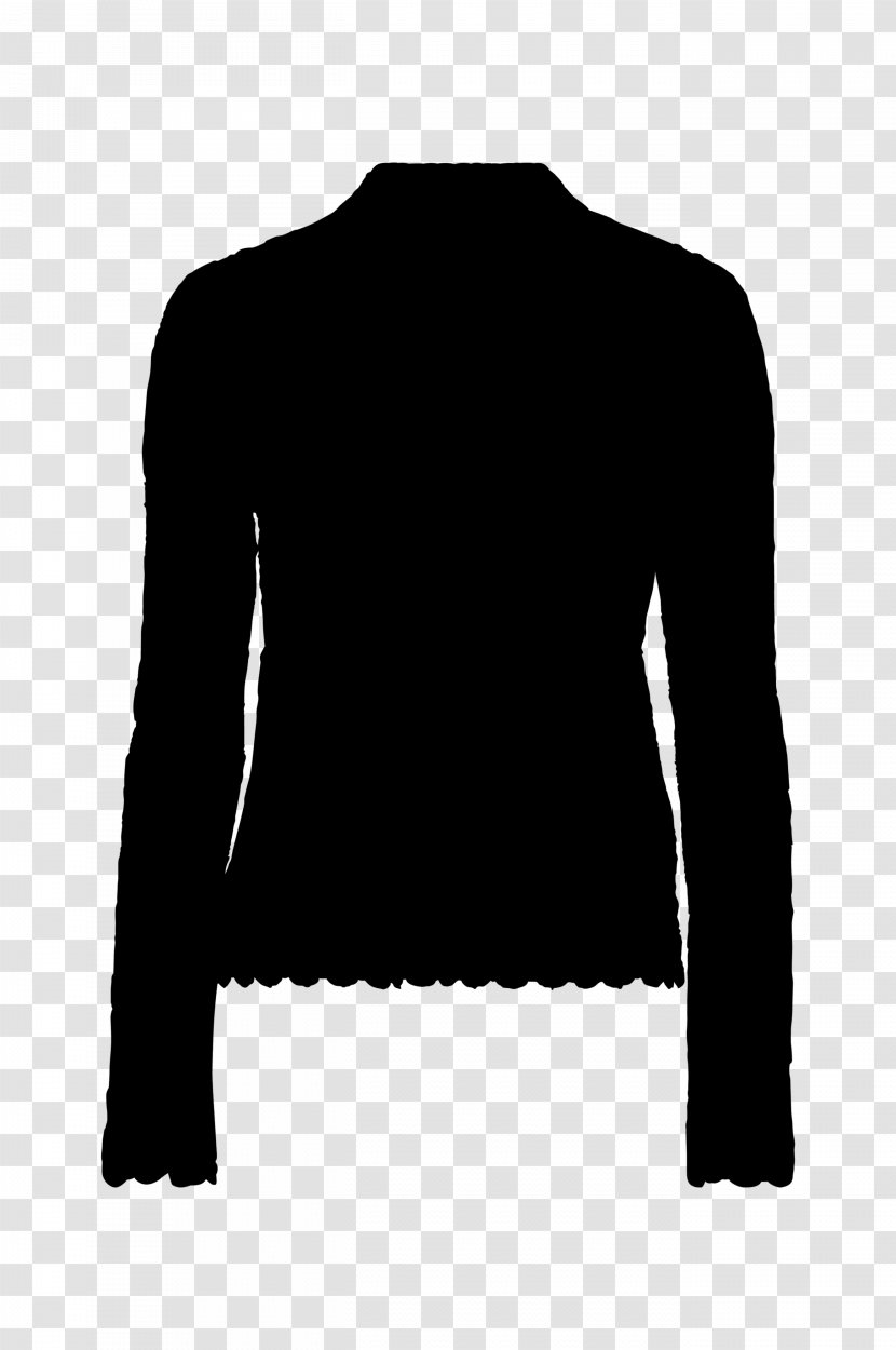 Blazer Sweater Product Shoulder Font - Outerwear - Black M Transparent PNG