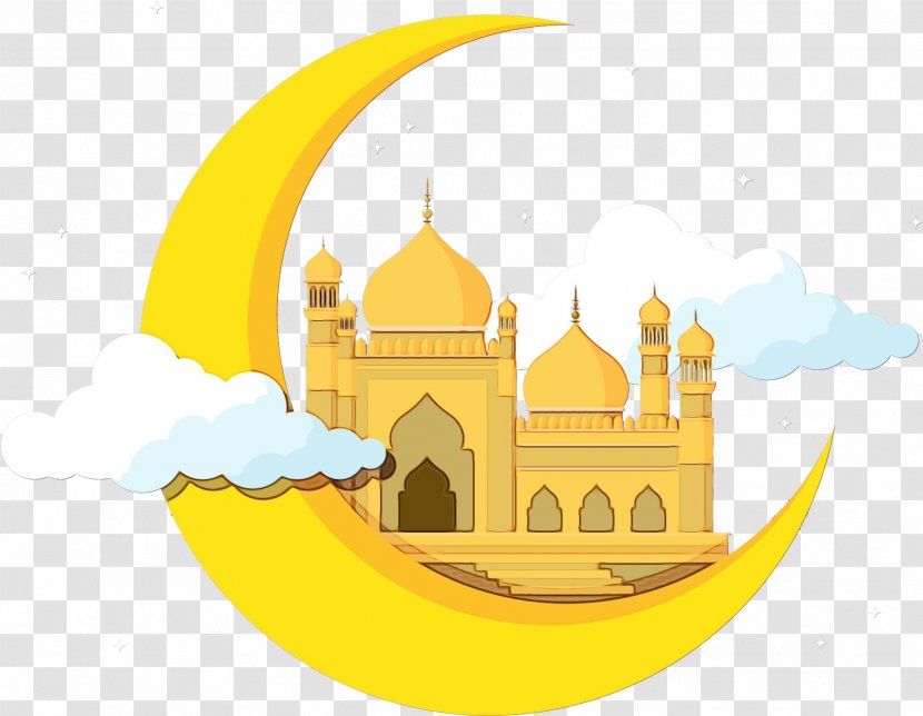 Eid Mubarak Sticker - Arch - Mosque Emblem Transparent PNG