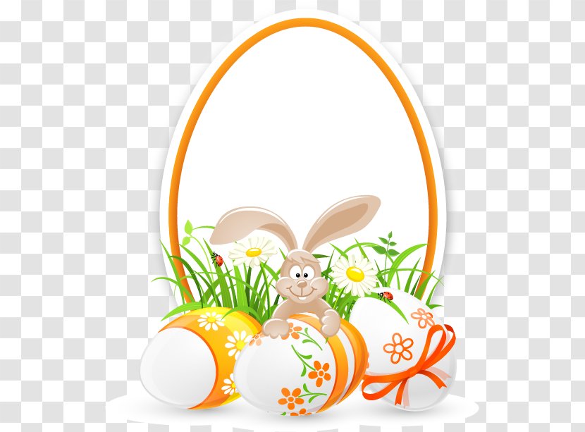 Easter Bunny Egg - Rabits And Hares - Pattern Rabbit Eggs Transparent PNG