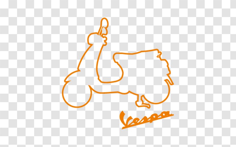 Scooter Piaggio Vespa LX 150 Motorcycle - Brand - L Vector Transparent PNG