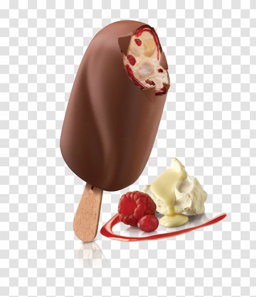 Sundae Ice Cream Cones Magnum - Chocolate Transparent PNG