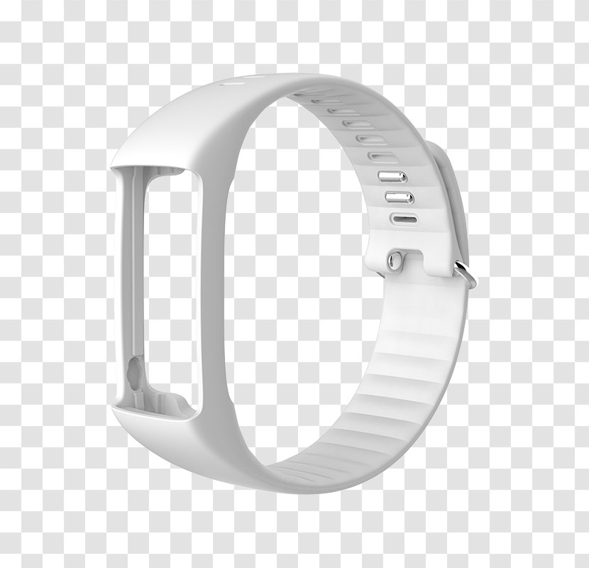 Polar A360 Activity Tracker Wristband Bracelet White - Platinum - Watch Transparent PNG