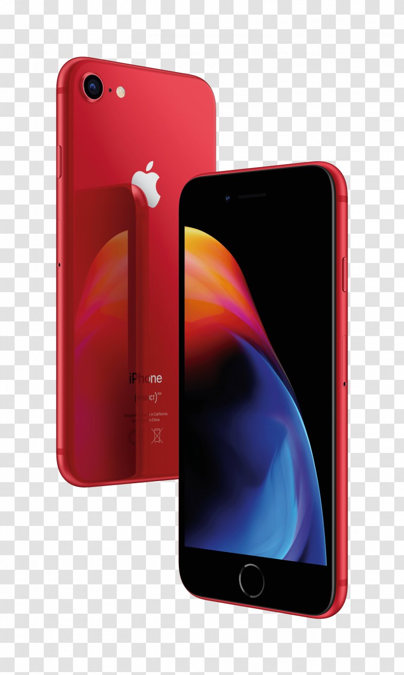 Apple IPhone 8 7 Plus Product Red - Iphone Transparent PNG