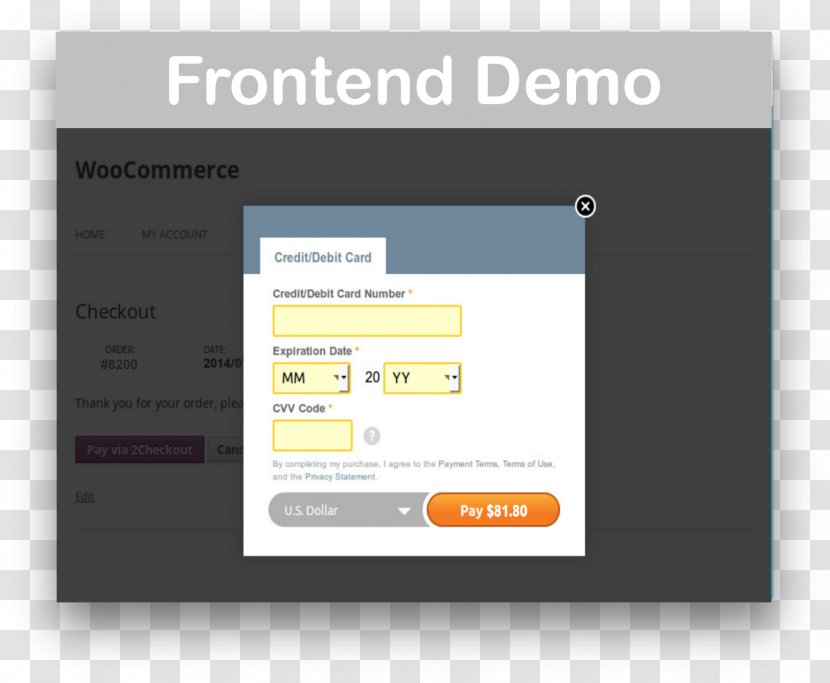 Payment Gateway Internet Plug-in WooCommerce - Media - Landing Page Transparent PNG